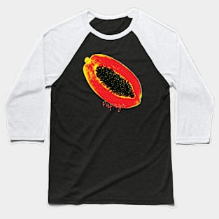 Fruit Identity Papaya Baseball T-Shirt